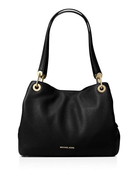 sac raven michael kors|Michael Kors Raven Large Pebbled Leather Shoulder .